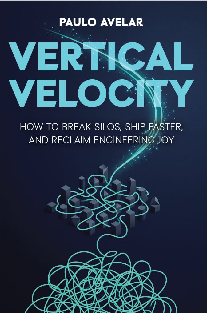 The cover of Vertical Velocity, by Paulo Avelar